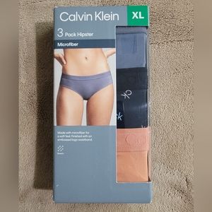 2 x Calvin Klein Women Hipster 3-Pack XL
